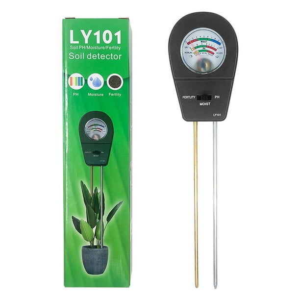 jovati 3 In1 PH Testeur d'humidité de l'eau Compteur de test de lumière  pour fleur de plante de jardin 