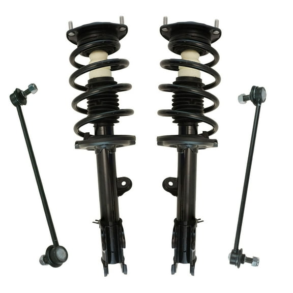 Front Complete Quick Loaded Strut Spring Assembly Sway Bar Link Kit Set 4pc SCA65455 Fits select: 2010-2012 HYUNDAI SANTA FE