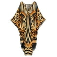 thumbnail image 5 of Women's Plus Size Kaftan Maxi Beach Dress Swimwear Cover up V Neck Caftan Loungewear Print Beachwear Vacation Outfit, 5 of 9