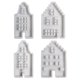 thumbnail image 1 of Molde Jabón Aromático Fundición Resina Portavelas Casa Hueca Silicona, 1 of 9