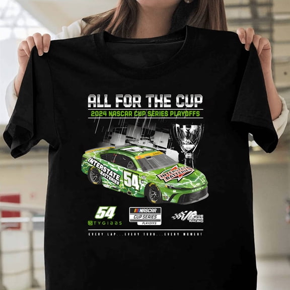 Ty Gibbs NASCAR Cup Series 2024 Playoffs Interstate Batteries Racing Unisex Casual T-Shirt S-5XL