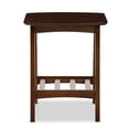 thumbnail image 3 of Allora Transitional End Table in Dark Walnut, 3 of 4