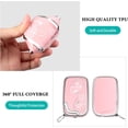 thumbnail image 4 of Key Fob Cover Compatible with Lexus RX350 RX450 GX460 LX570 CT200h ES350 GS300 GS430 GS450h GS460 IS250 IS350 LS460 2009-2015 Keychain Case Holder Protector,Silver/Pink, 4 of 6