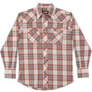 Wrangler - Big Men's Western Plaid Shirt