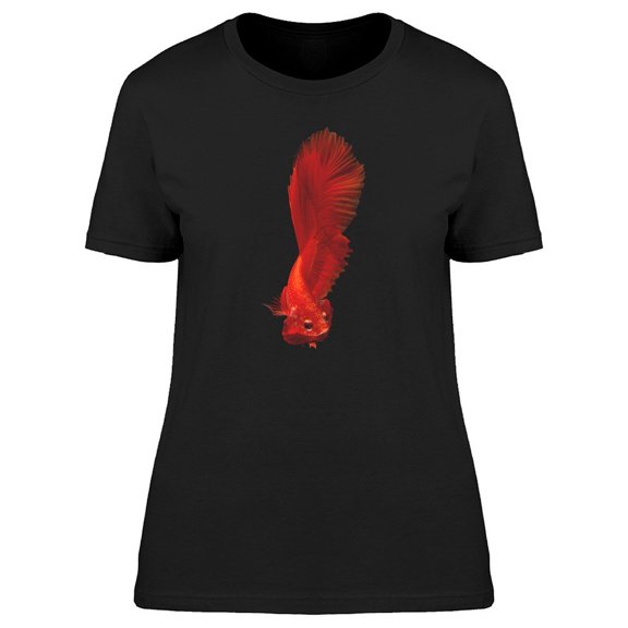 Candy Red Betta Fish Tee Women's -Image by Shutterstock