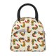 thumbnail image 1 of Easygdp Boho Chicken Bolsa de Almuerzo Insulada Grande, Forro de Aluminio, Diseño Espacioso, a Prueba de Fugas, Ideal para Trabajo, Picnics, Viajes y Actividades al Aire Libre, 1 of 6