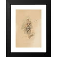 thumbnail image 2 of Alfredo Edel 11x14 Black Modern Framed Museum Art Print Titled - Nofre (1886), 2 of 5