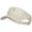 Stone, variant on Mini Lemon Embroidered Cotton Washed Visor - White OSFM