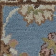 thumbnail image 6 of Rugsotic Carpets Hand Tufted Wool Eco-Friendly Area Rugs - 2'6''x10', Runner, Blue Brown, Modern Contemporary Design, High Pile Handmade Anti Skid Rugs for Living Room, Bed Room (K00524), 6 of 6