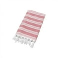 thumbnail image 4 of Serviette de Bain en Coton Absorbant Grande Taille Rayée Tricotée Européenne et Américaine Frangée Turque Sable, 4 of 9