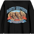 thumbnail image 6 of Naruto Shippuden Naruto Hokage Rock Crew Neck Long Sleeve Navy Fleece Adult Sweatshirt-XL, 6 of 7