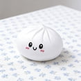 thumbnail image 4 of JeashCHAT Dumpling Stress Balls, Soft Stretchy Dough Squeeze Toys, Steamed Bun Shape Stress Relief Toys for Adults, Office Desk Decor, Party Favors, 4 of 5