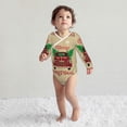 thumbnail image 4 of Xecao Christmas Vintage Red Truck Print Baby unisex-baby Cotton Long-sleeve Bodysuits-2 Years, 4 of 6