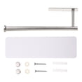 thumbnail image 4 of Shisuyan Toilet Tissue Holder For Bathroom Silver 1 Set 13.2X3.9X1.8In, 4 of 8