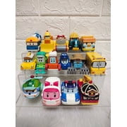 Robocar Poli MAX Die-Cast Toy – Cement Mixer Truck, Plastic Robot Transformers, Role Play Construction Vehicle for Kids 1+