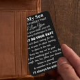 thumbnail image 3 of Tarjeta tipo cartera Duskspark «I Love You More» para él, marido y hombre, 3 of 6