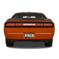thumbnail image 3 of Dodge Challenger Red Stripe Black Carbon Fiber License Plate Frame, 3 of 5