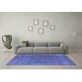 thumbnail image 3 of Ahgly Company Indoor Rectangle Oriental Blue Industrial Area Rugs, 5' x 7', 3 of 4