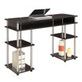 thumbnail image 2 of Convenience Concepts Designs2Go Dorm Home Office Student Desk, Espresso Finish, 2 of 3