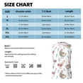 thumbnail image 2 of Salouo Funny Chicken Pattern Men's Sleeveless T Shirts,Men's Regular-Fit Tank Top Sports Shirt for Men Sleeveless Tank Shirt -Medium, 2 of 6