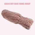 thumbnail image 6 of Unique Bargains Charcoal Fiber Hair Drying Towel Dry Cap Strong Absorbent for After Bath Drying Hair Pink, 6 of 7