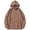 Coffee-1, variant on Unisex 100% Pure Cotton Loose Hooded Sweatshirt Retro Washed Y2K Style Sports Hoodie S,Pink-1