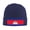 Navy Blue, variant on Cambodian Flag Beanie Hat Knit Hat Skull Cap for Men Women Winter Hat Black