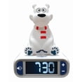 thumbnail image 1 of Despertador con Luz Nocturna, Diseño 3D, Animales, Oso Polar y Efectos de sonido_RL800PB, 1 of 5