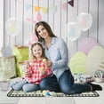 thumbnail image 6 of Happy Easter Truck Kitchen Rugs Set 2 Pieces Non Slip Kitchen Floor Rug and Mat Waterproof Kitchen Runner Rug Standing Area Mat for Holiday Bedroom Decor 17"x47"+17"x30", 6 of 6