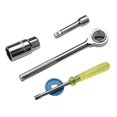 thumbnail image 2 of 40pcs Drive Socket Wrench Set SAE Metric Sizes Multifunction Portable for Auto Repairing Household, 2 of 4