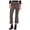 Black, variant on Womens Kick-Flare Casual Cropped Pants, Metallic, 0
