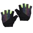 thumbnail image 2 of Guantes de ciclismo de medio dedo Sincero antideslizante transpirable silicona verde M, 2 of 10