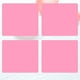 thumbnail image 2 of 4 piezas de manteles antideslizantes de silicona para bebés manteles lavables manteles de dibujos animados para bebés suministros de cocina para el restaurante casero (rosa), 2 of 6