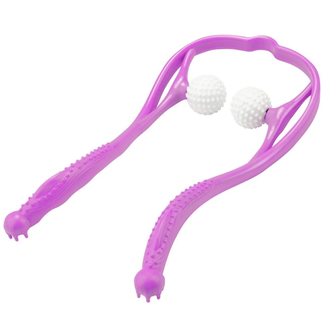 Neck Massager Neck Shoulder Finger Pressure Manual Massager Self Massage Tool