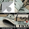 thumbnail image 4 of Farmhouse Kitchen Rug Sets 3 Piece with Runner Non Slip Kitchen Floor Mat Washable Kitchen Runner Rug Set Kitchen Area Rug Runner Carpet for Hallway Kitchen Sink Door Laundry Room, 4 of 6