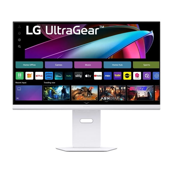 LG UltraGear 32G810SA 31.5" 16:9 4K Ultra HD 144Hz IPS LCD HDR Gaming Monitor with WebOS, White