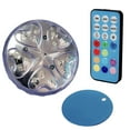 thumbnail image 1 of Labymos Dimmable Submersible Pool Light with IR Remote Control RGBW LEDs Pond Fountain Lamp 13, 1 of 8