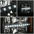 thumbnail image 2 of DNA Motoring For 07-14 GMC Sierra 1500 2500 3500 LED DRL Headlight Lamps Pair Black Amber, 2 of 9