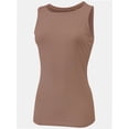 thumbnail image 2 of Womens Sleeveless Crew Neck Tank Tops Fashion Summer Casual Basic Slim Fit Racerback Top Shirt Blouses, 2 of 5