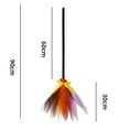 thumbnail image 6 of Stijggn Witches Broom Halloween Decor Indoor Tall Animated Floating Witch's Broom –Haunted Dancing Broom for Front Porch Wall Decor Home Office Indoor, 6 of 6