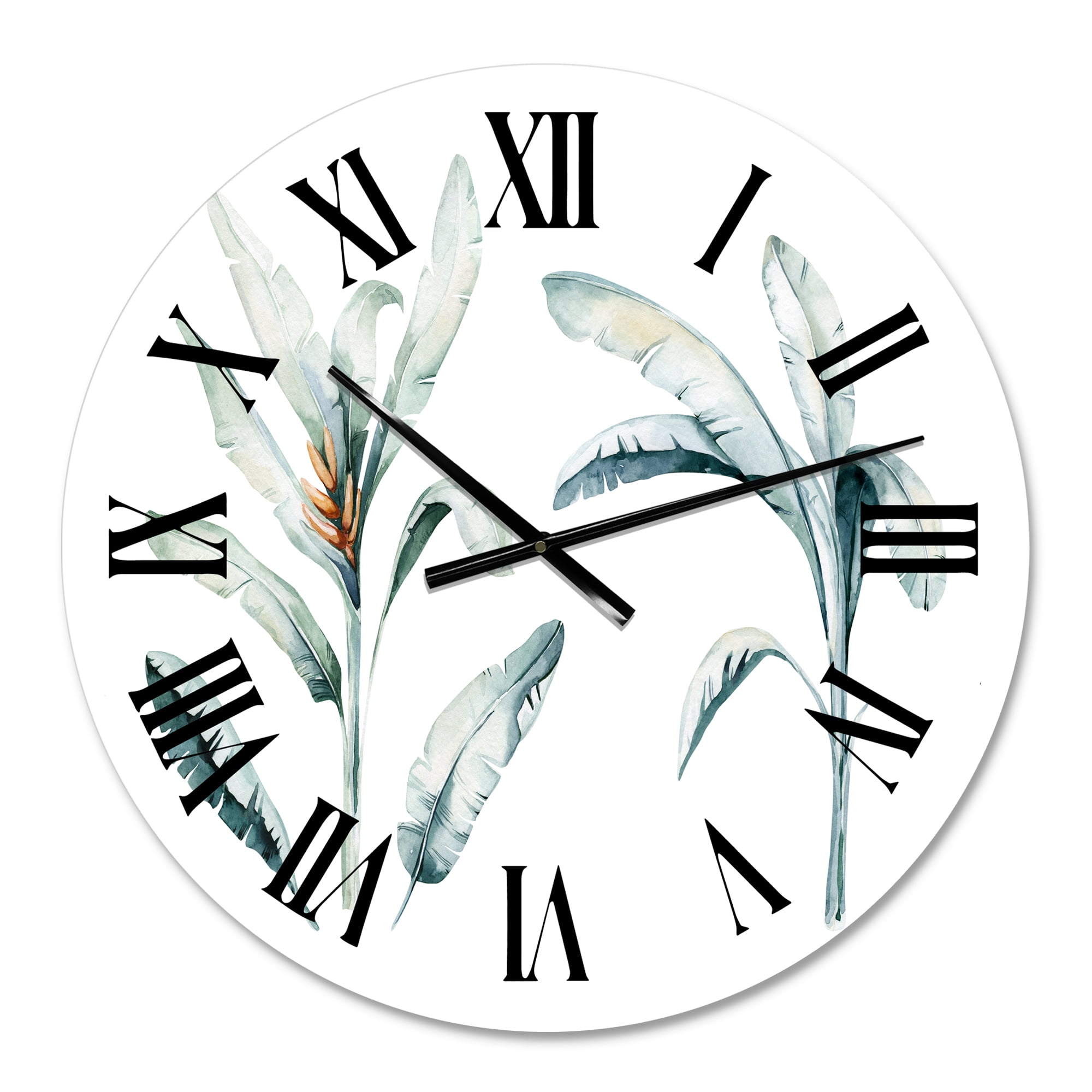 Designart 1 in Quartz Bohemian Wall Clock