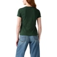 thumbnail image 2 of Women's Levi's® Logo Perfect Tee Color: Flower Navy Blazer Size: X LARGE, 2 of 3