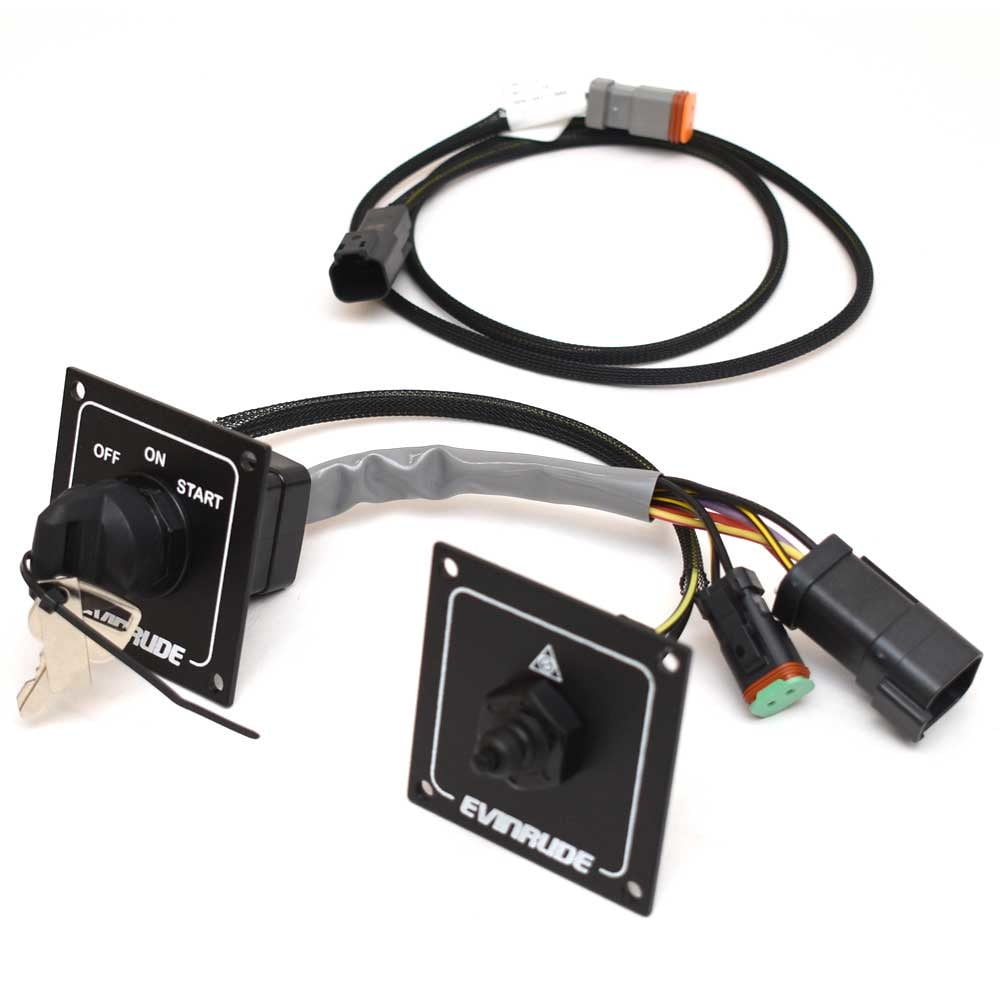 Evinrude Johnson Boat Ignition Switch Panel 0779541 Triton Icon II