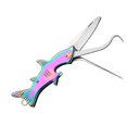 thumbnail image 1 of Bottle Opening Tool 304 Stainless Steel Picnic Multifunctional Gold Multicolor Silver Camping Portable Dolphin Toothpick, 1 of 4