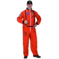 thumbnail image 1 of Aeromax ASO-ADULT LRG Adult Astronaut Suit with Embroidered Cap LRG - Orange, 1 of 2