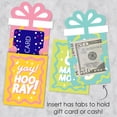 thumbnail image 3 of Big Dot of Happiness Party Time - Happy Birthday Party Money and Gift Card Sleeves - Nifty Gifty Card Holders - Set of 8, 3 of 8
