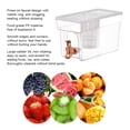 thumbnail image 4 of Dispensador de bebidas para frigorífico hervidor de agua de gran capacidad de 3L para fiesta de picnic al aire libre color blanco, 4 of 8