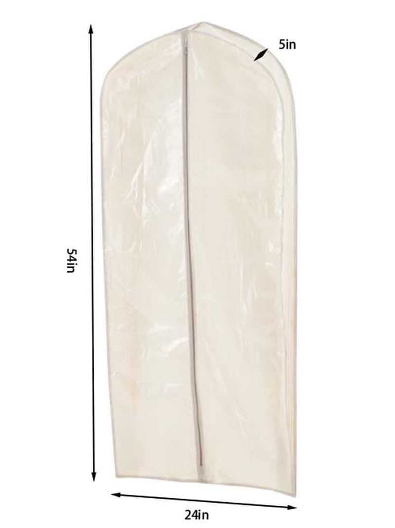 Mainstays Hanging Canvas Garment Bag for Suits and Dresses