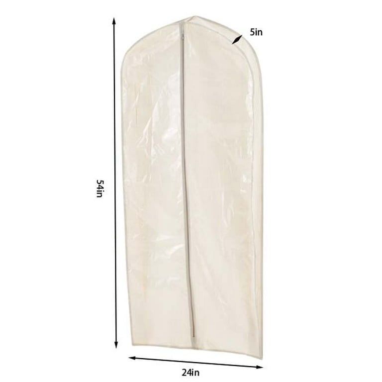 Mainstays Hanging Canvas Garment Bag for Suits and Dresses