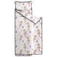 thumbnail image 2 of Princess and Ballerina White Pattern Teens Toddler Nap Mat with Pillow, Sleeping Mat Bag for Preschool Daycare 60"x20", 2 of 6